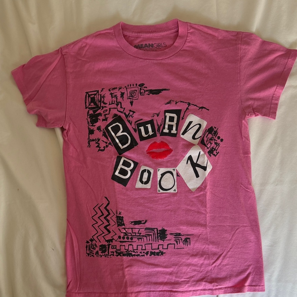 Spencer's Pink Burn Book Graphic Tee